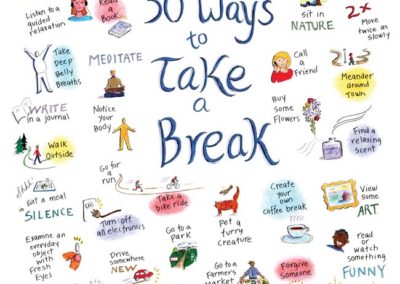 50 Ways to Take a Break